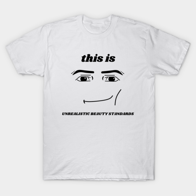 funny roblox handsome face Roblox TShirt TeePublic